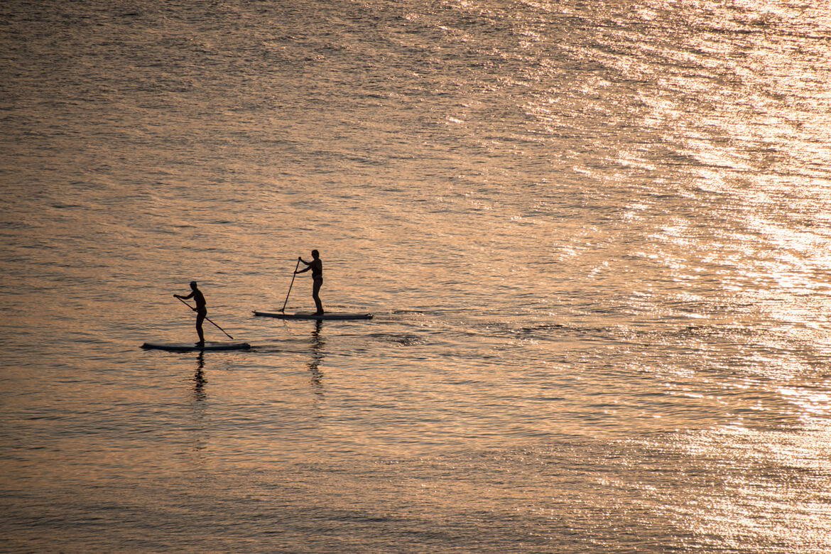 Stand-up-Paddeling auf Sylt